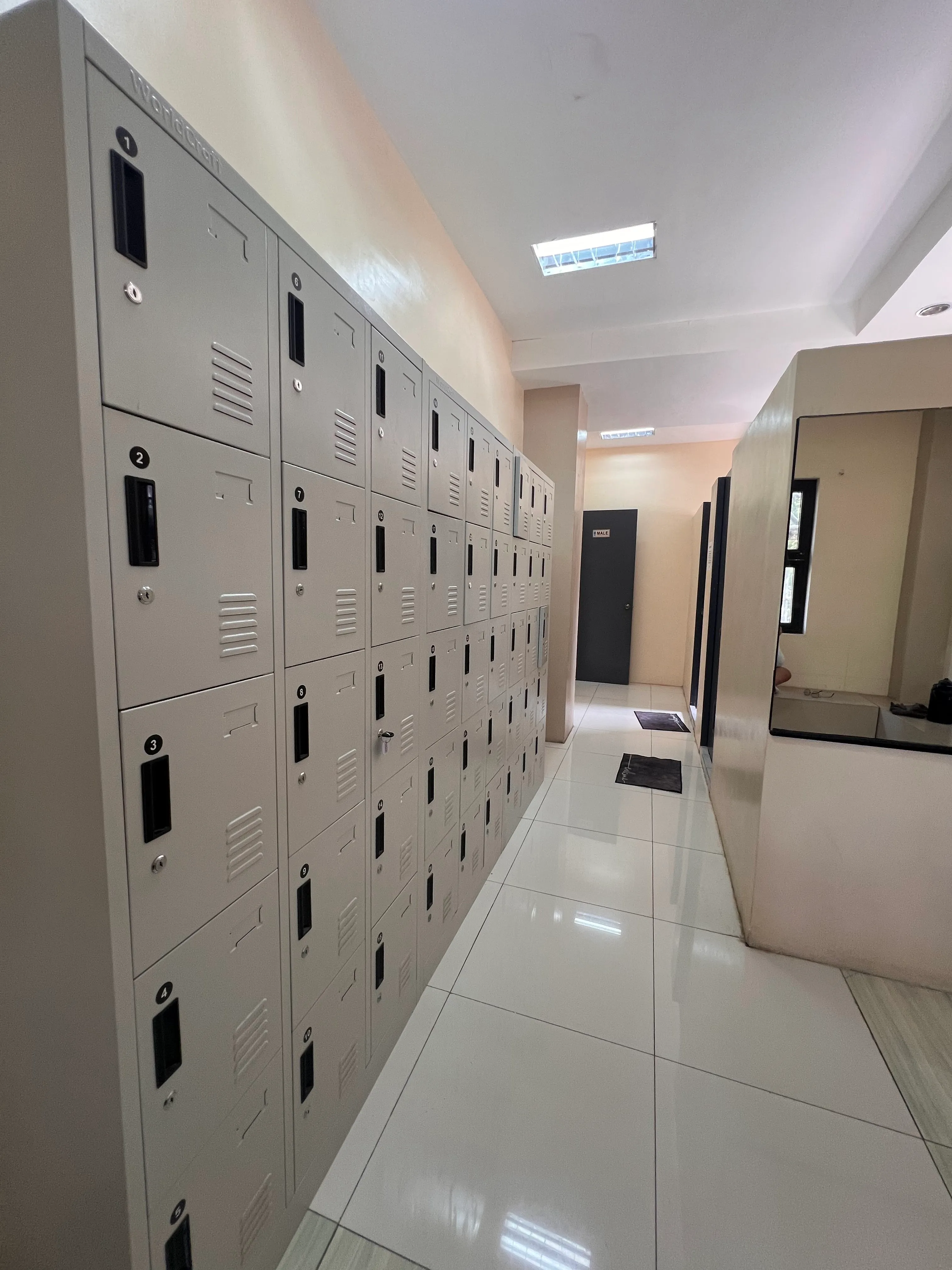 Lockers for members